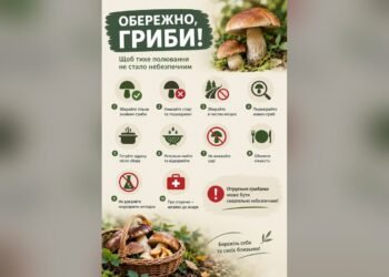Вишгородська РВА оприлюднила правила безпечного збору грибів