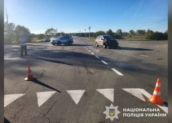 У ДТП на автодорозі Київ — Іванків — Овруч травмувалася пасажирка